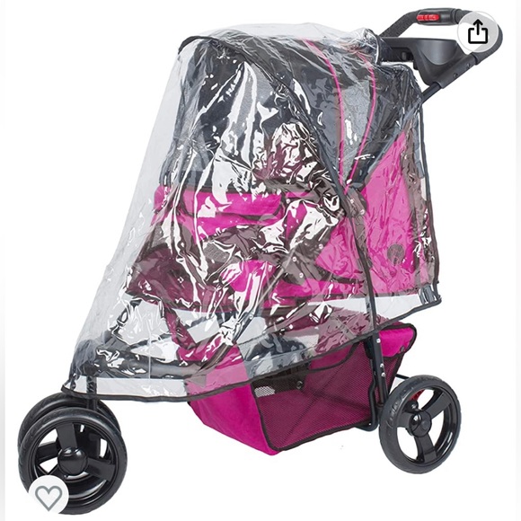 NWOT Clear Pet Stroller PVC Rain Cover - Picture 1 of 5